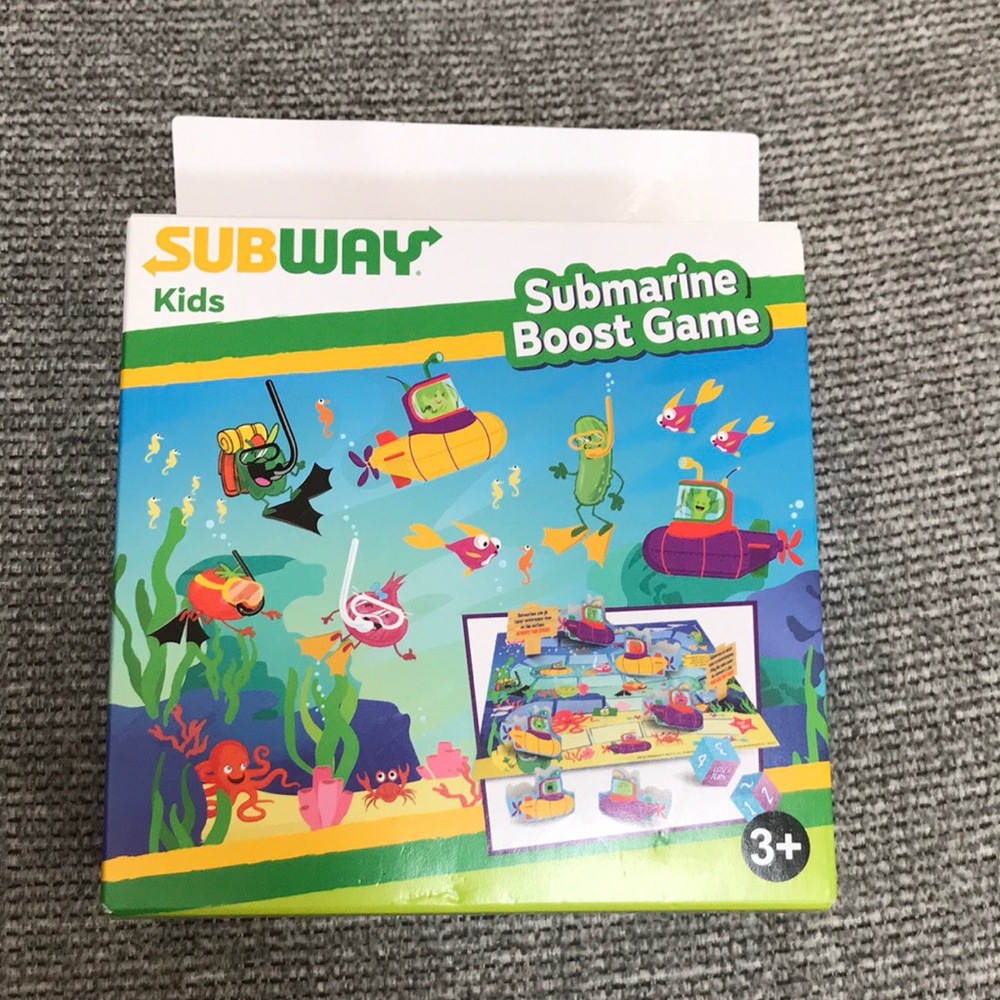 ⛱️2/$5⛱️Subway kids Submarine Boost Game